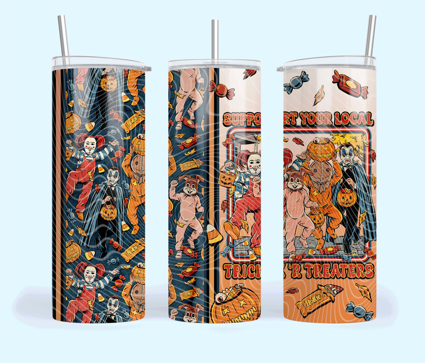 Support Your Local Trick ‘R Treaters Tumbler Wrap