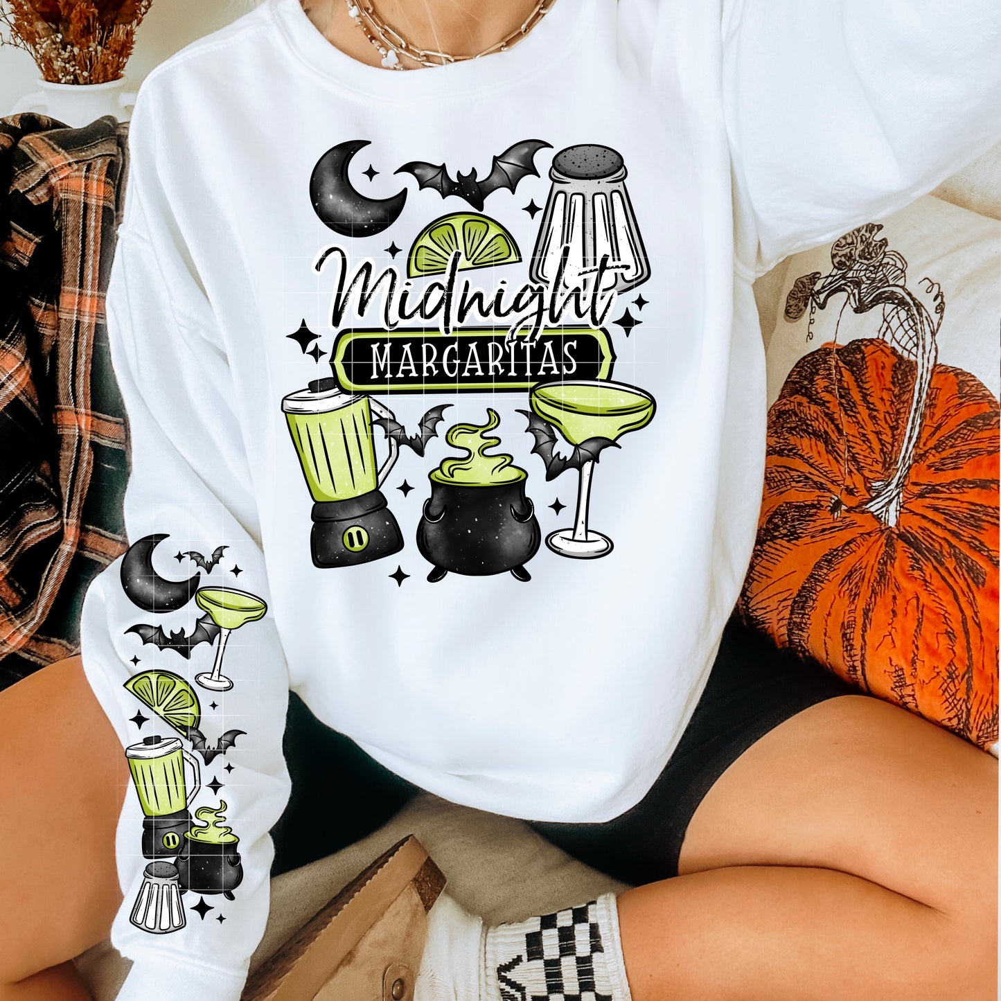 Midnight Margaritas Style DTF Prints