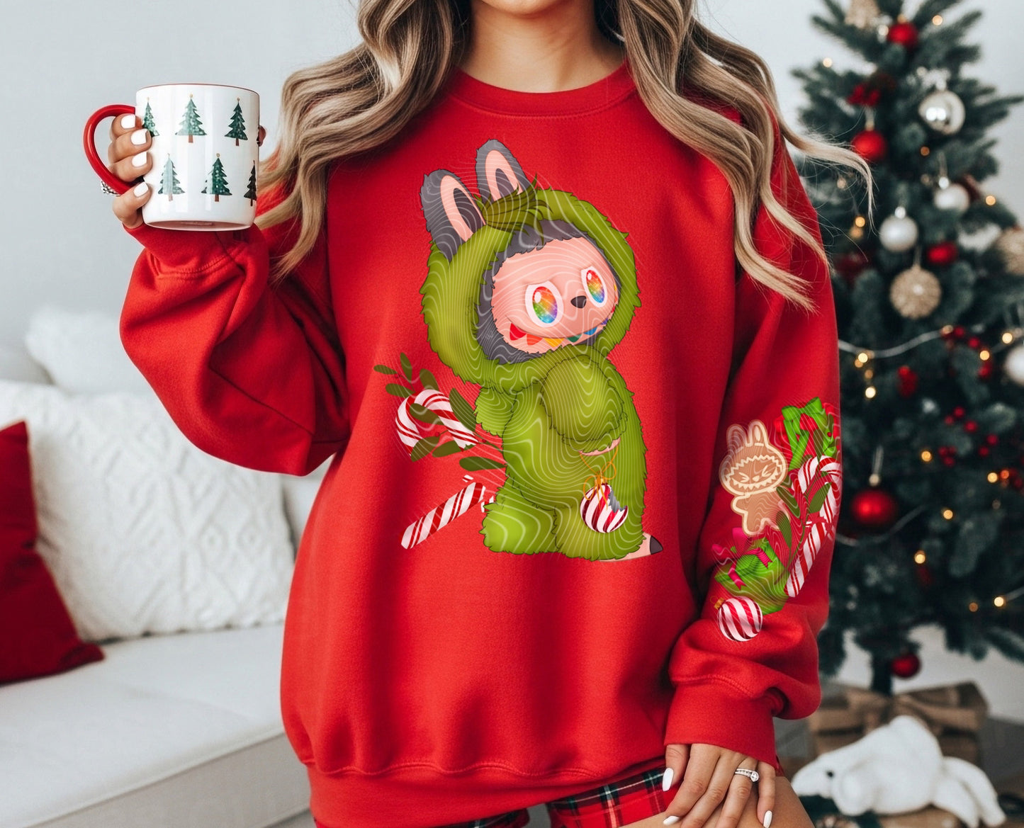 Grinchy BuBu DTF Print