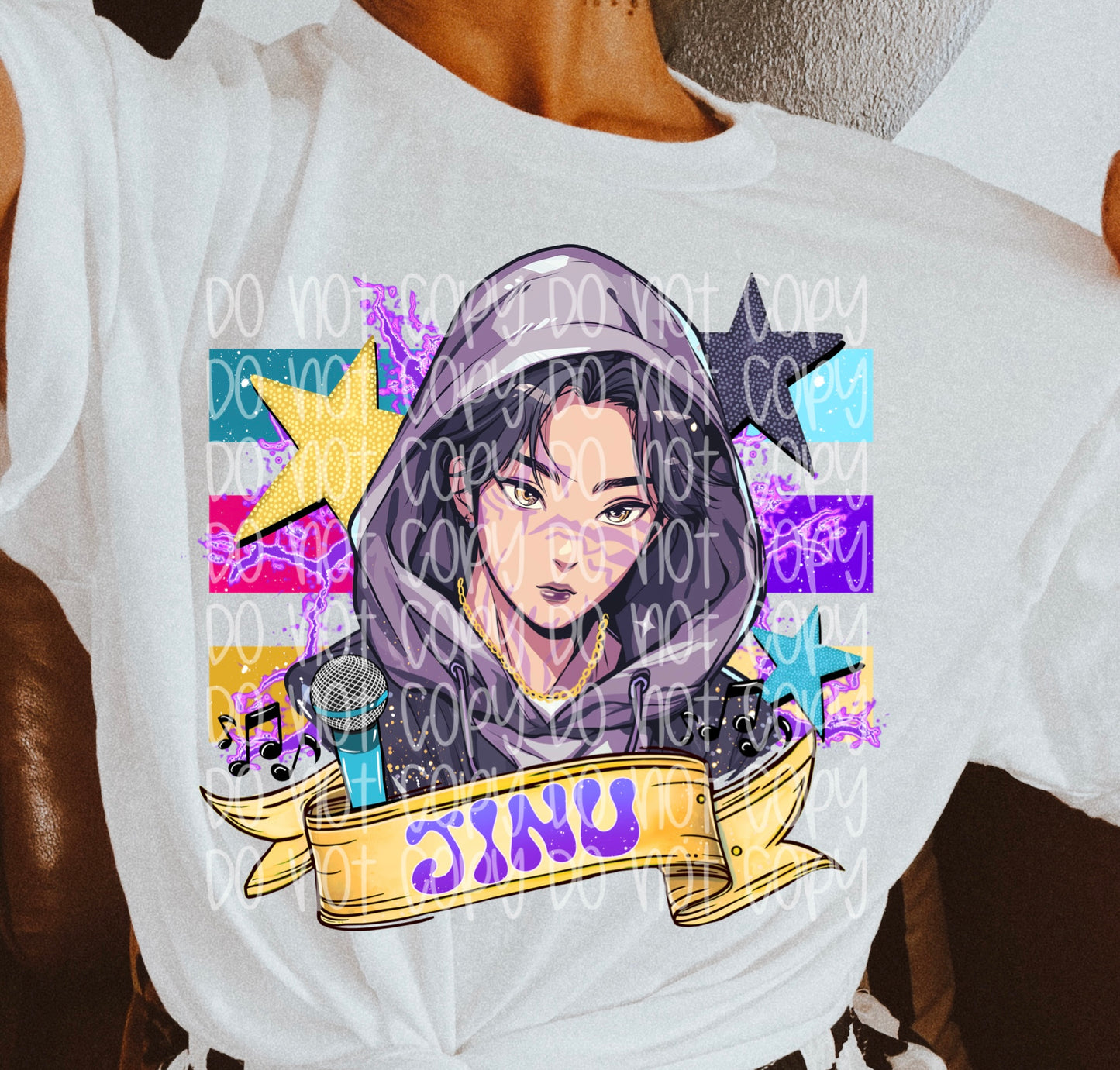 K-pop Jinu DTF Prints