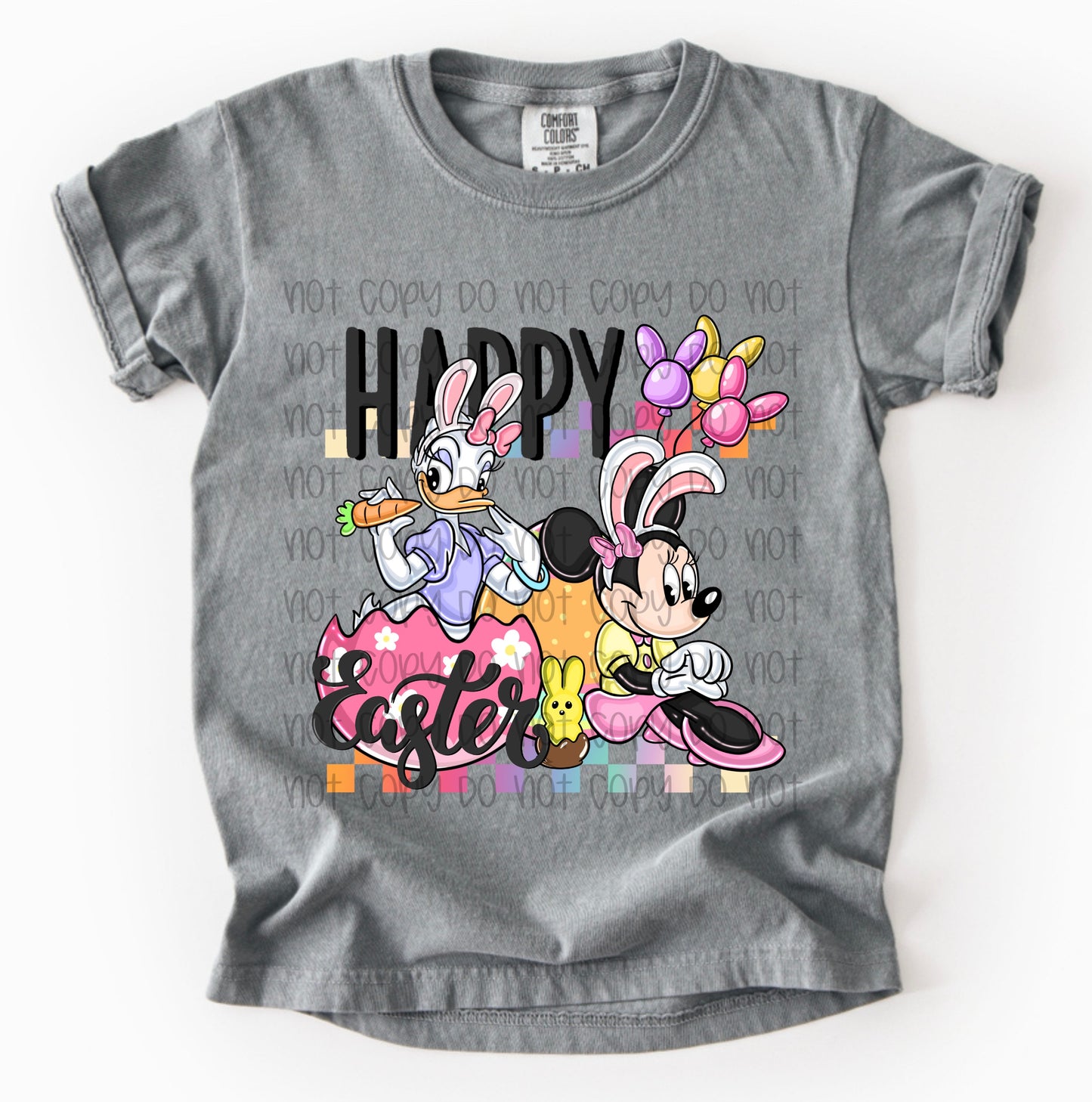 Happy Easter Daisy & Mini DTF Prints