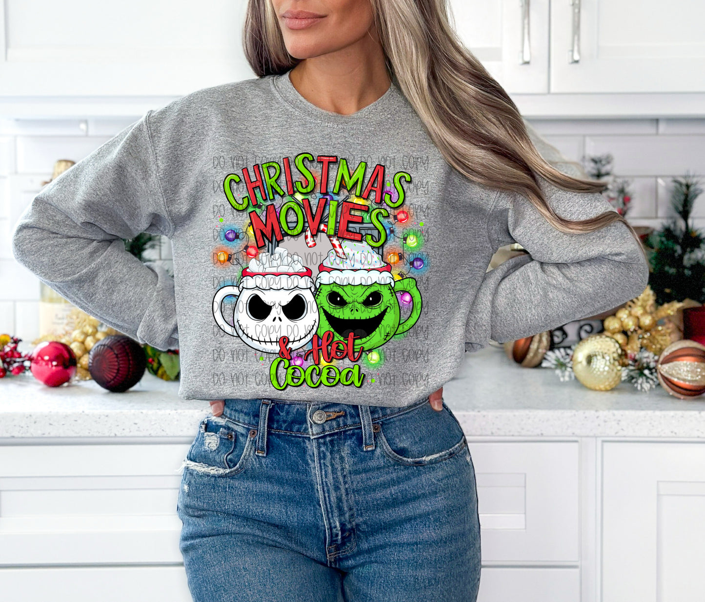 Christmas Movies & Hot Cocoa (NBC) DTF Print