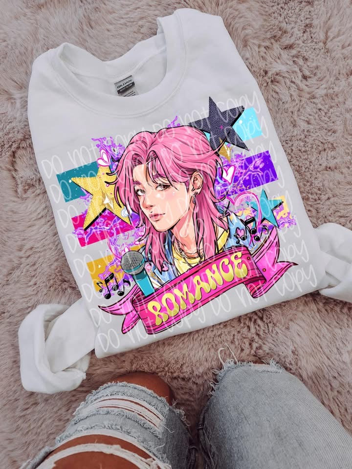 K-pop Romance DTF Prints