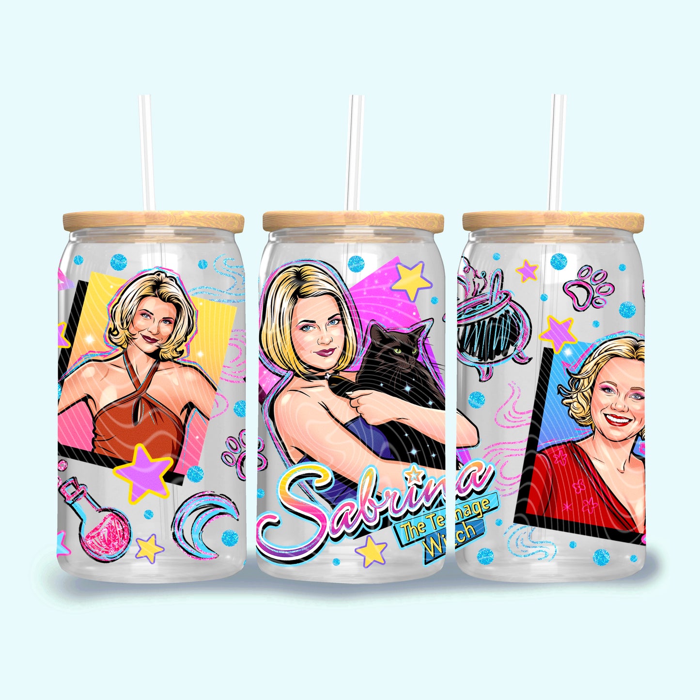 Teenage Witch 16 oz Glass Wrap