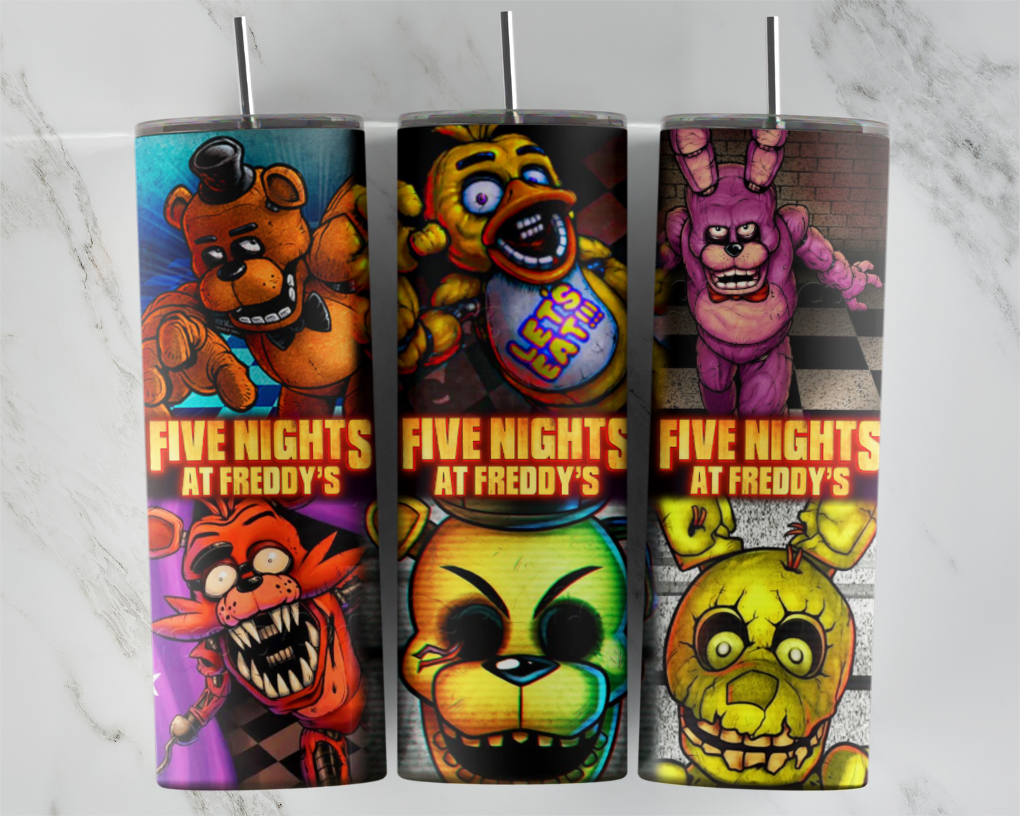FNAF Panels Collage Prints
