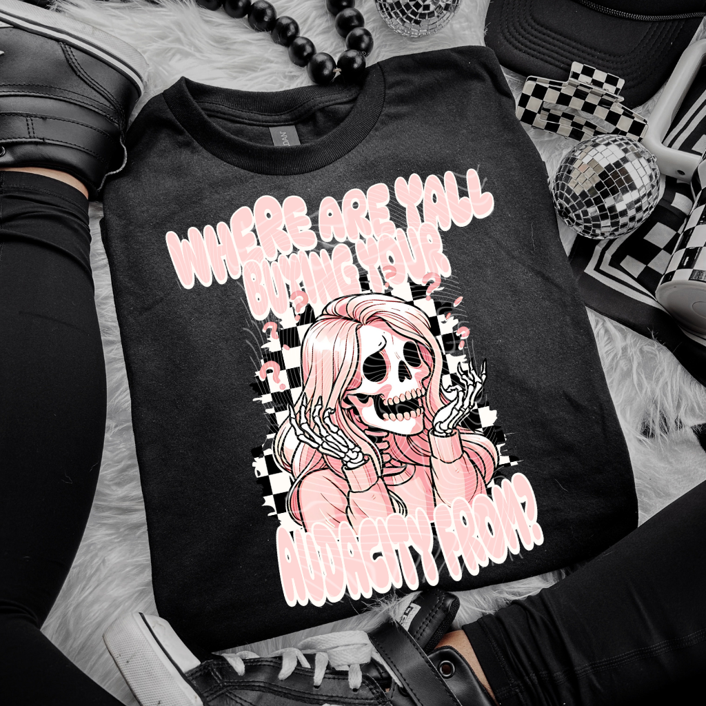 Where Are Yall Buying Your Audacity From DTF Print