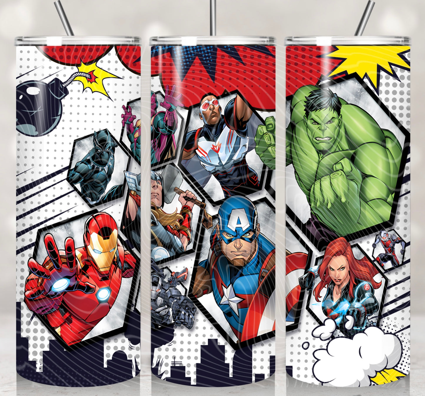Action Comic Collage