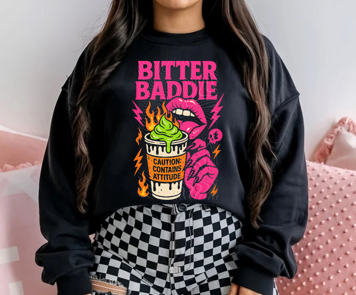 Bitter Baddie DTF Prints