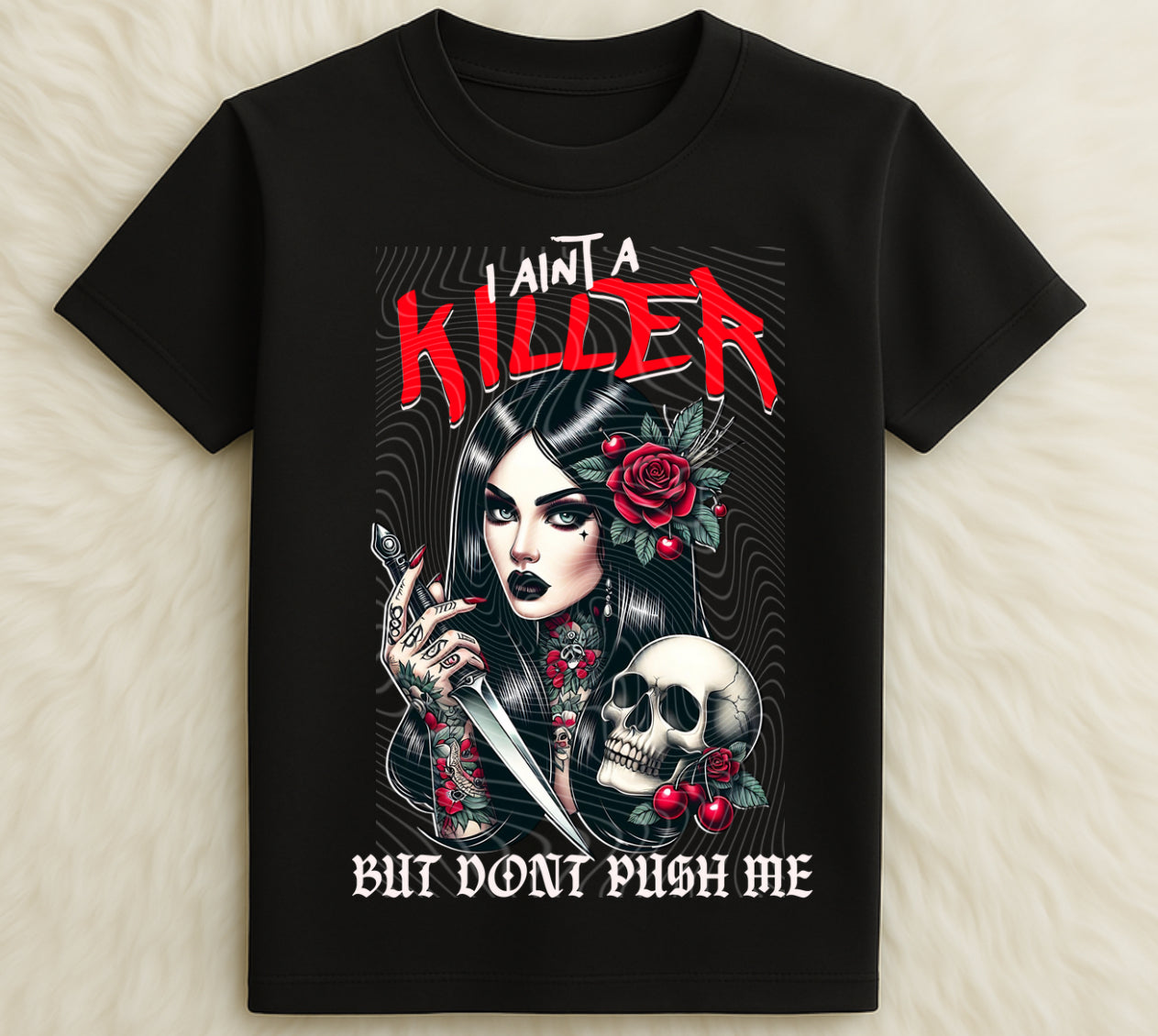 I Ain’t A Killer But Don’t Push Me DTF Prints