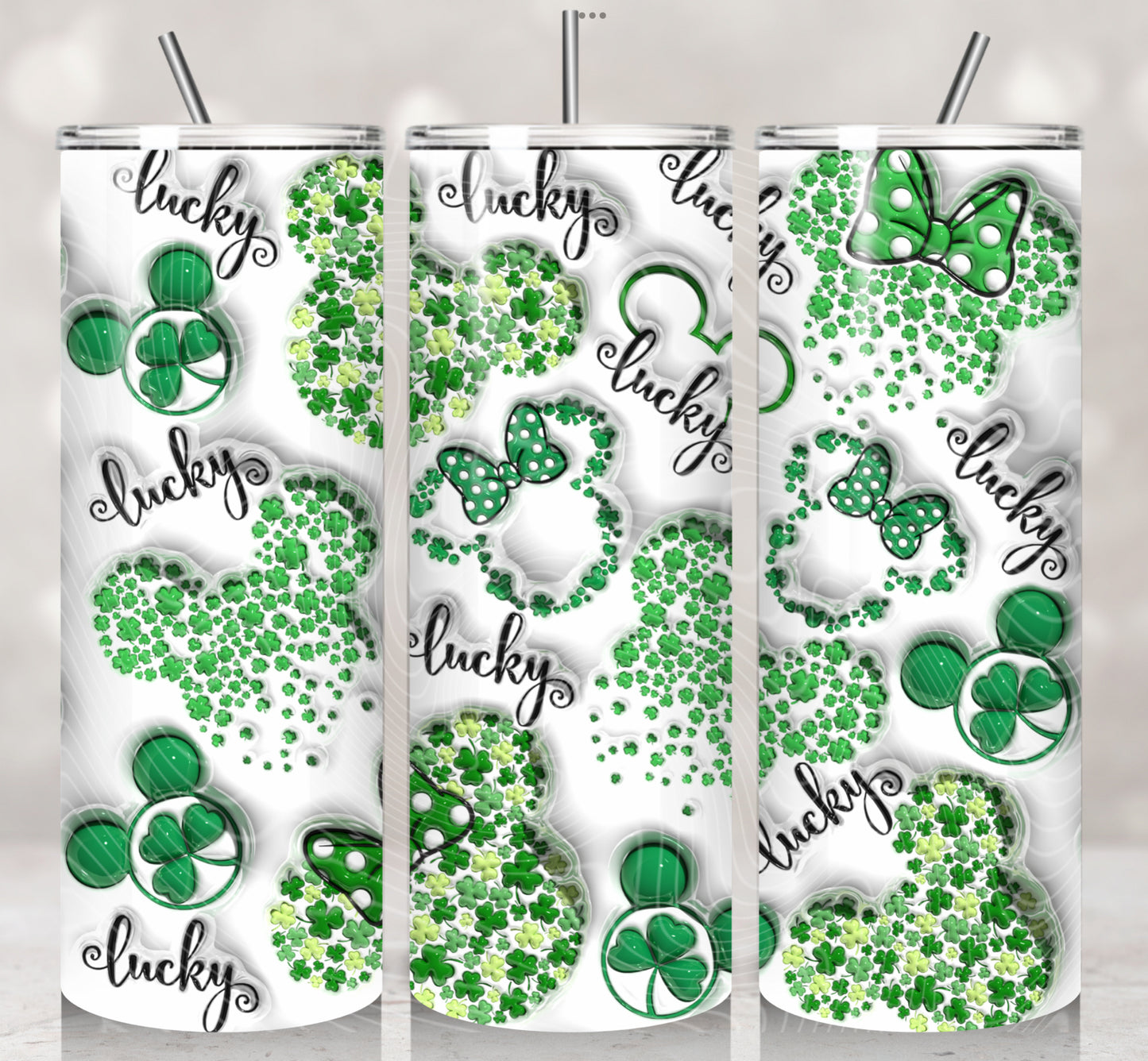 Lucky Mouse Clovers