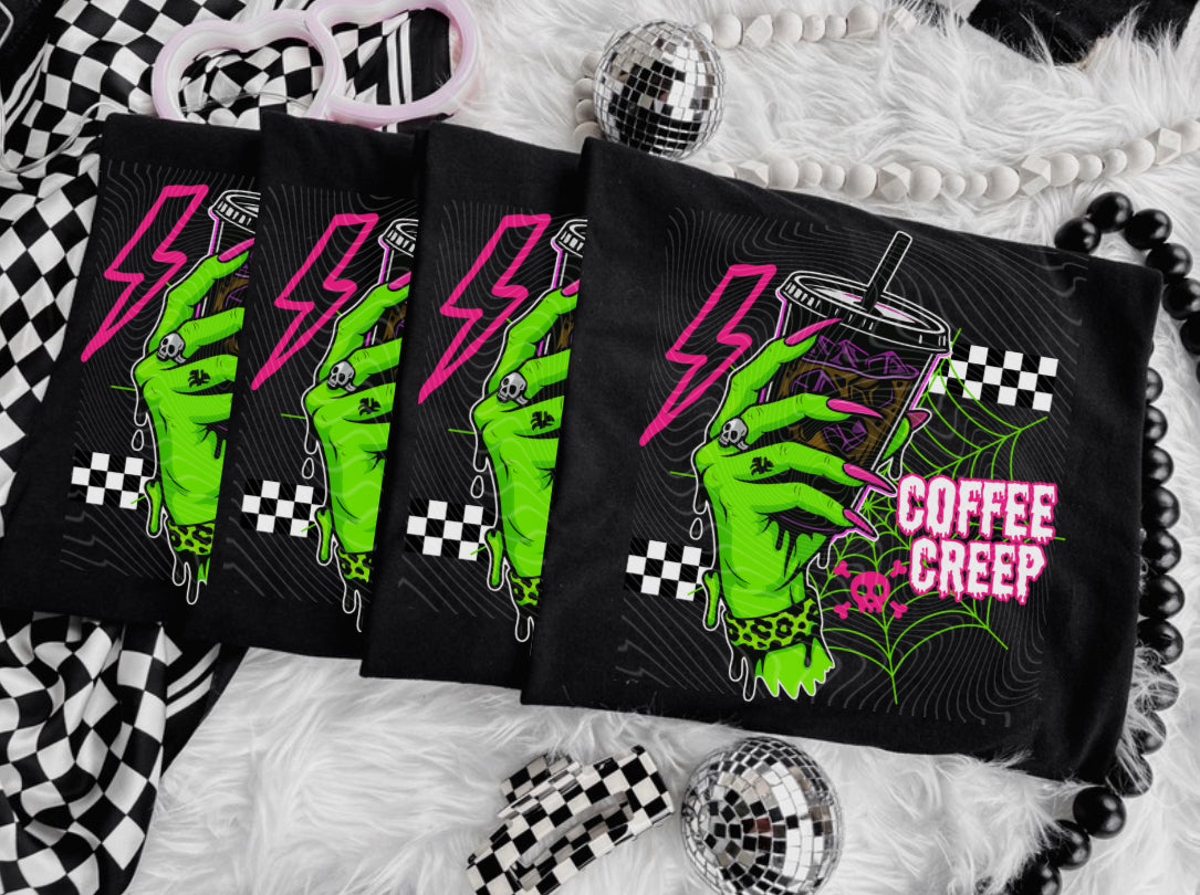 Coffee Creep DTF Prints