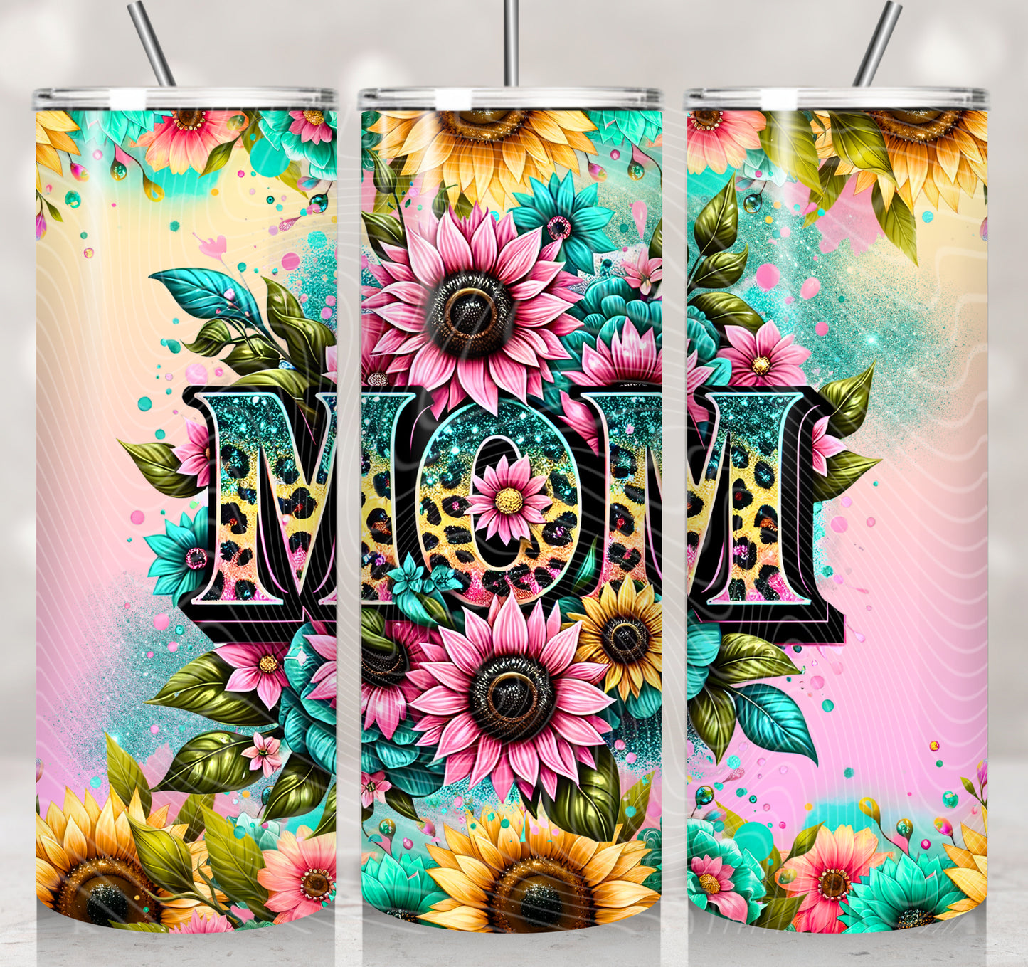 Mom Pastel Floral & Leopard