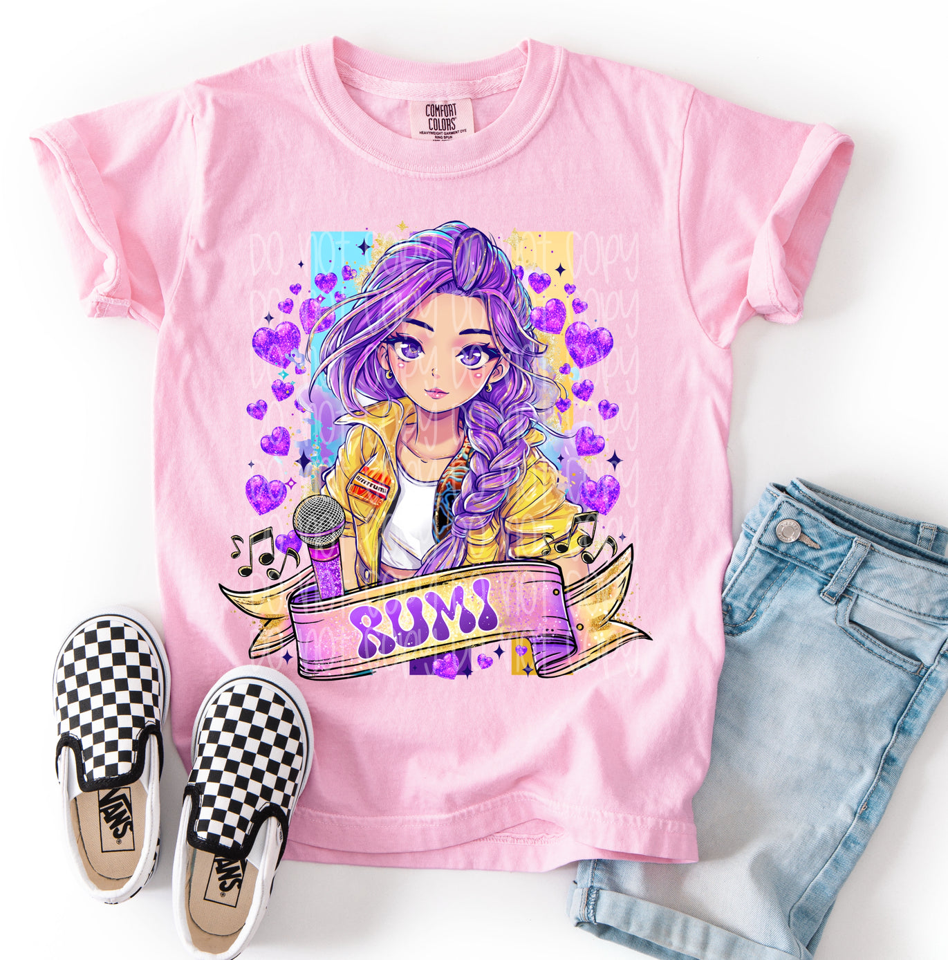 K-pop Rumi DTF Prints