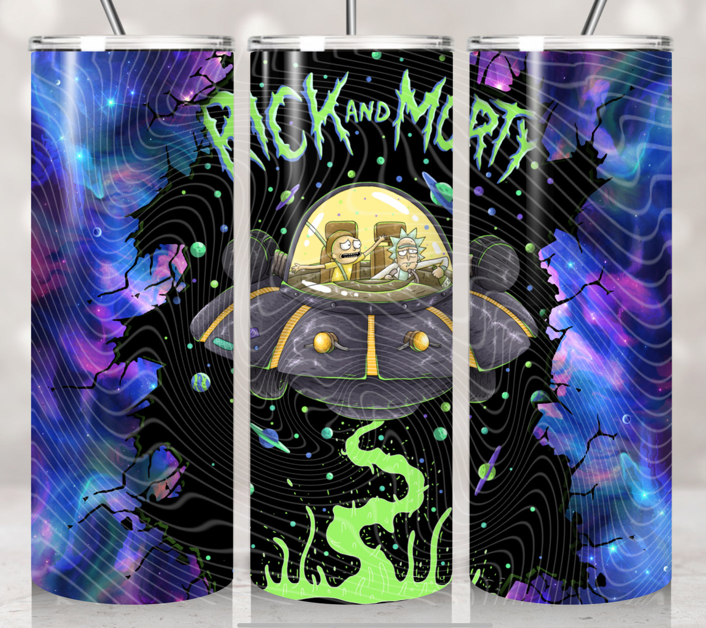 Rick Morty Space Theme