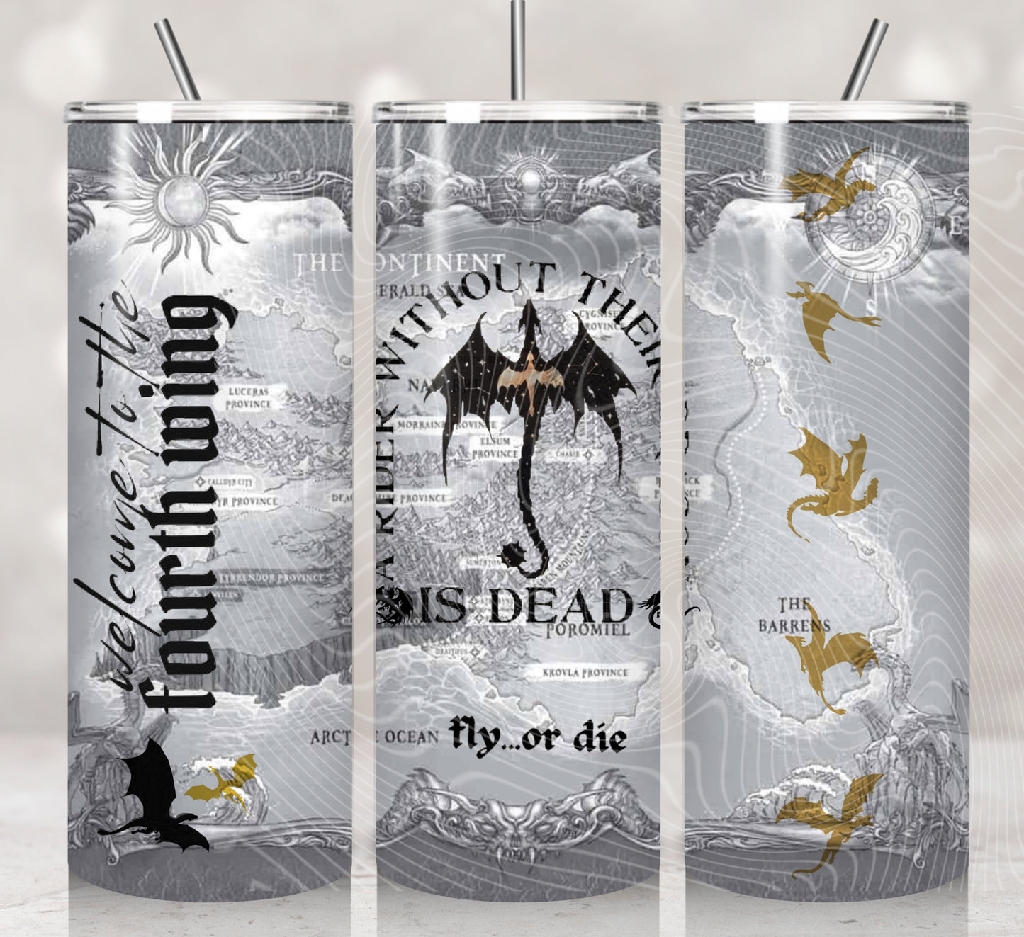 Style 2 Silver Fly Or Die