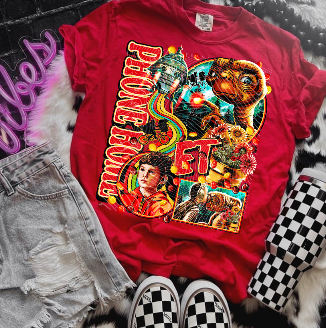 Phone Home DTF Print