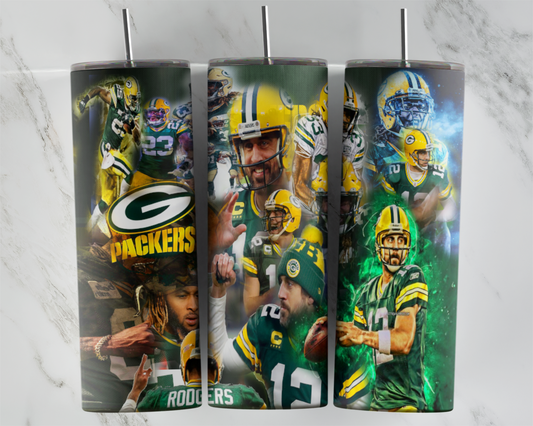 GB Packers Team Collage Style Football Sports