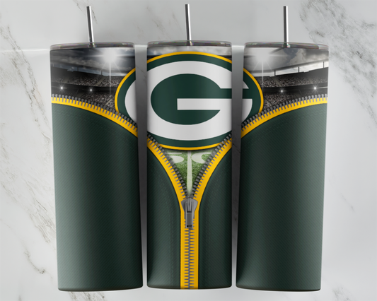 GB Packers Zipper Style Football Sports