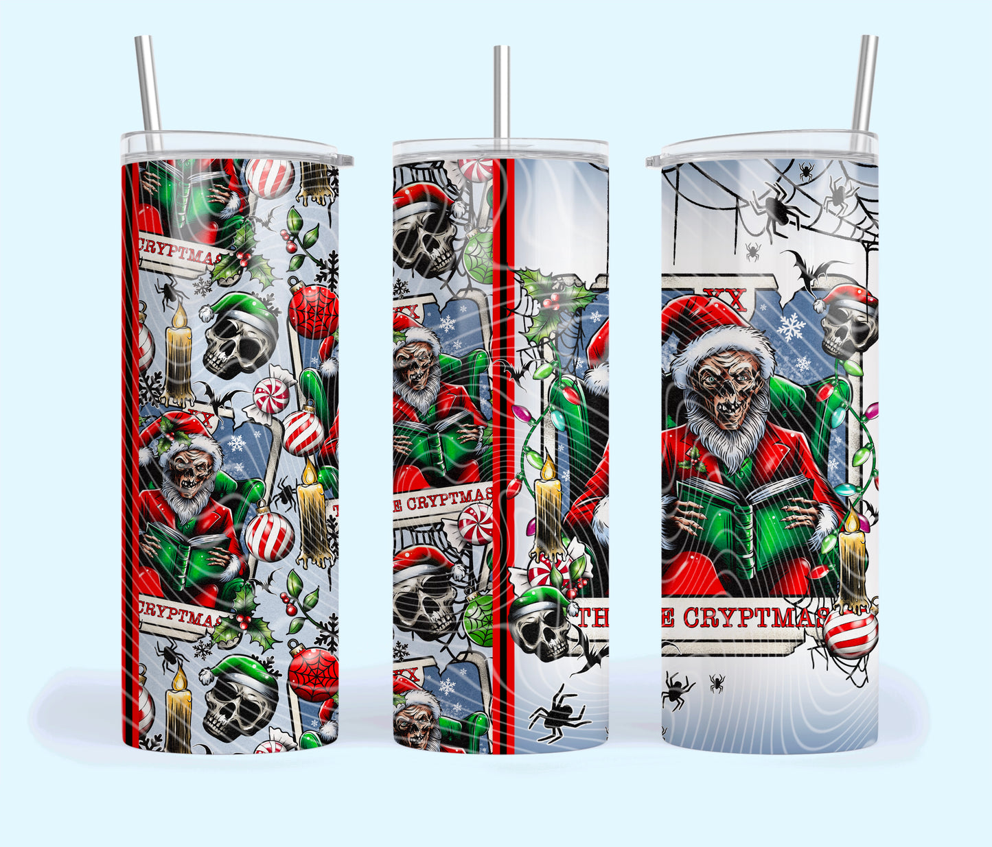 The Cryptmas Creepy Christmas Tarot