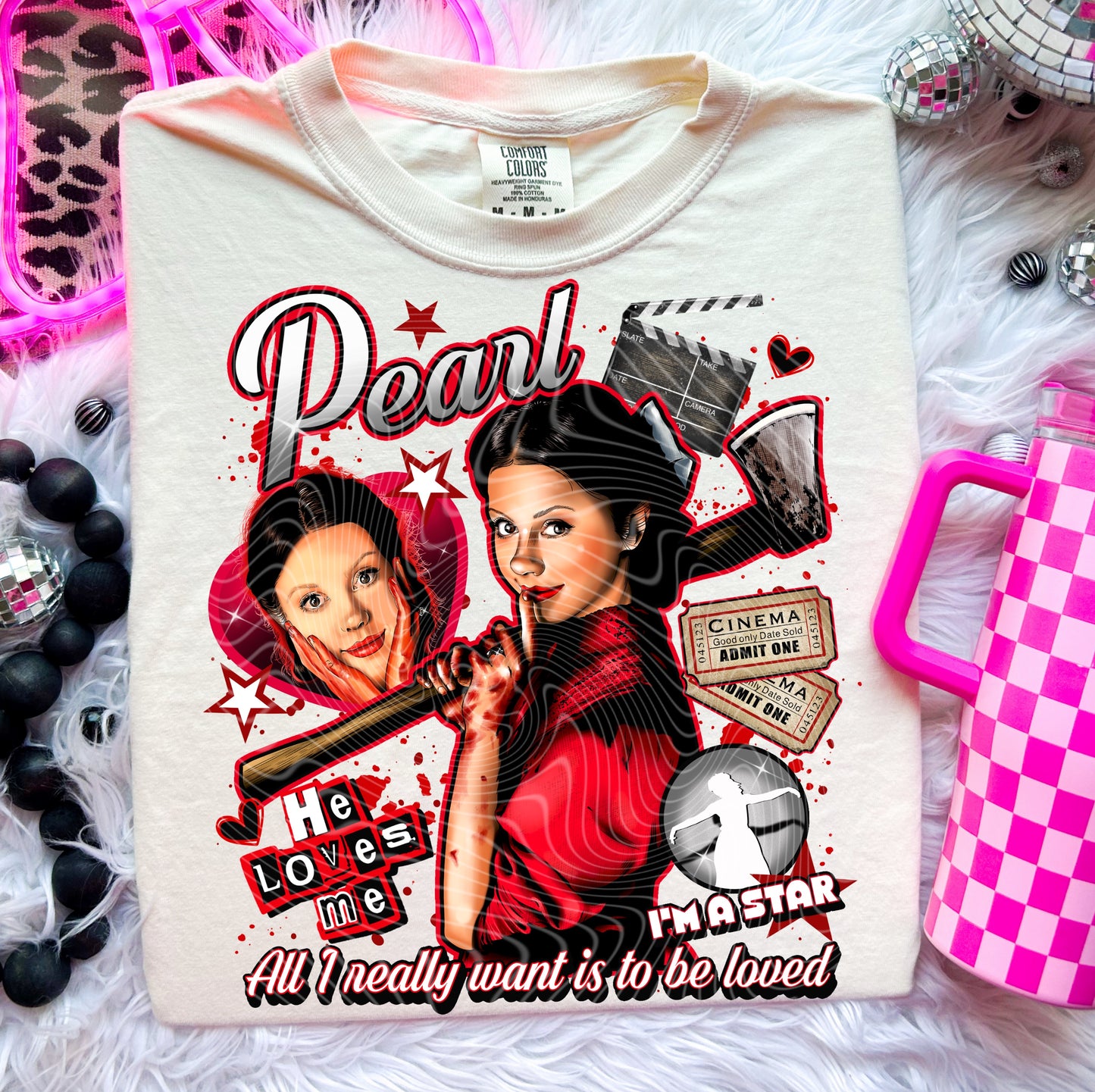 Pearl Star DTF Print