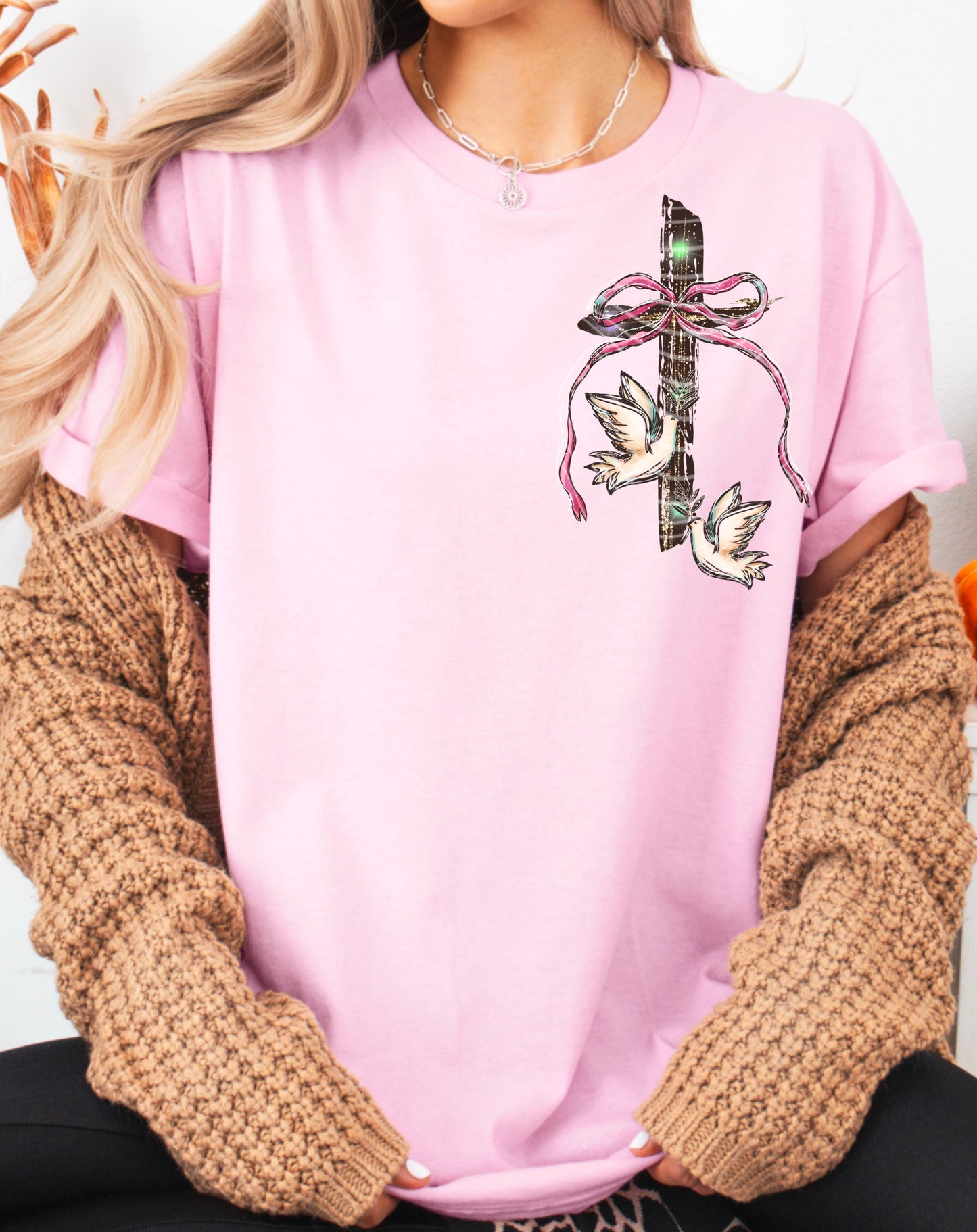 Baby Jesus Selfie (Sleeve Print Only)DTF Prints