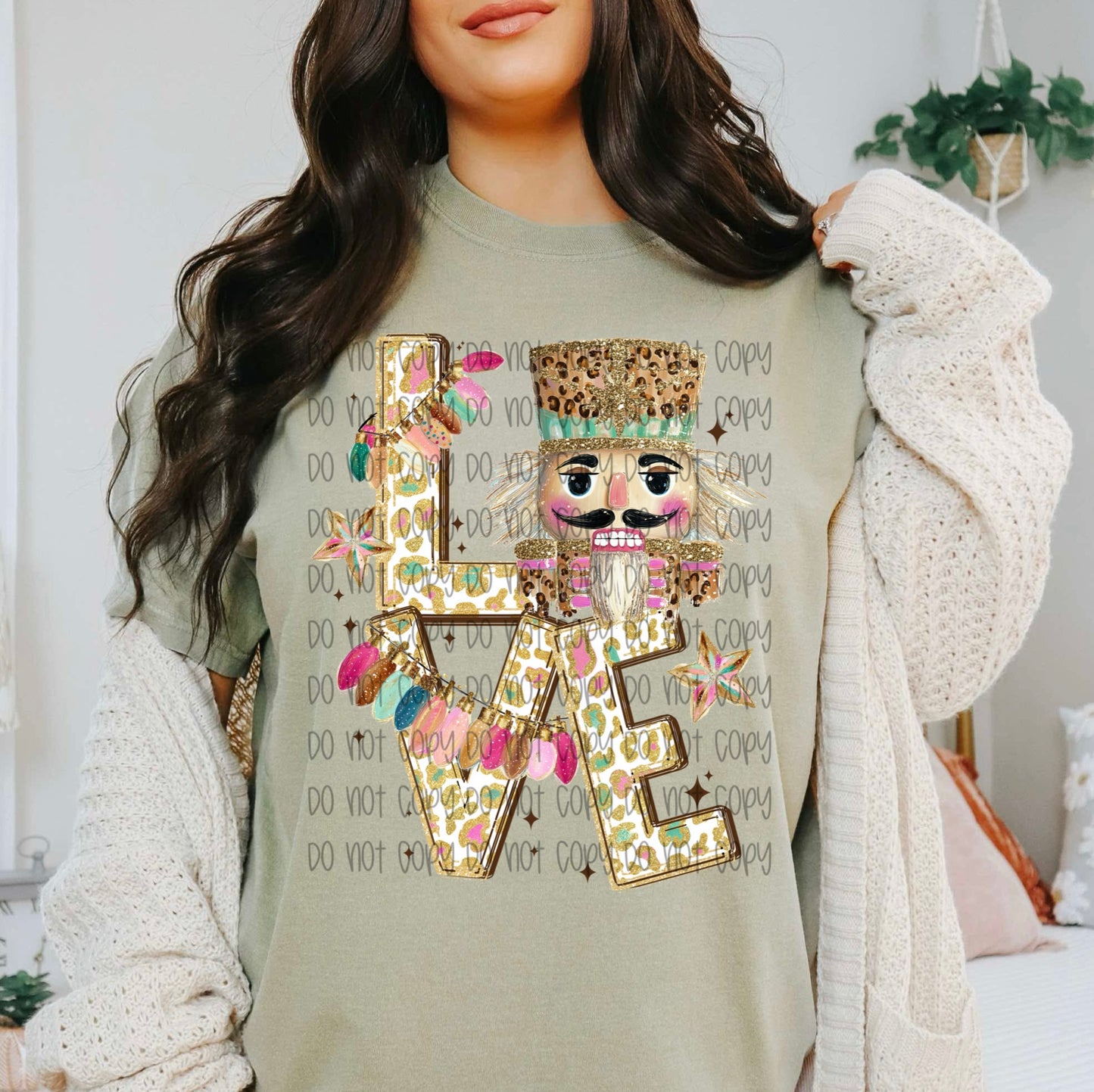 Love Christmas Nutcracker DTF Prints