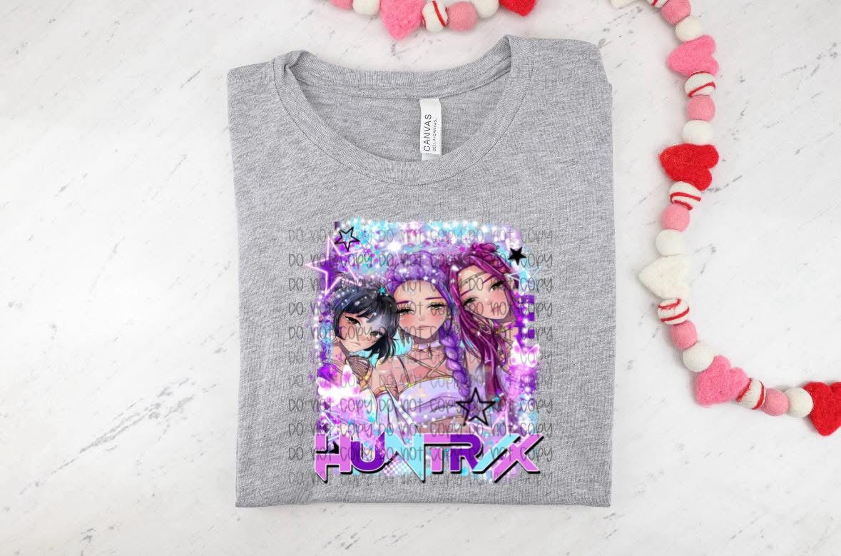 Huntrix DTF Prints