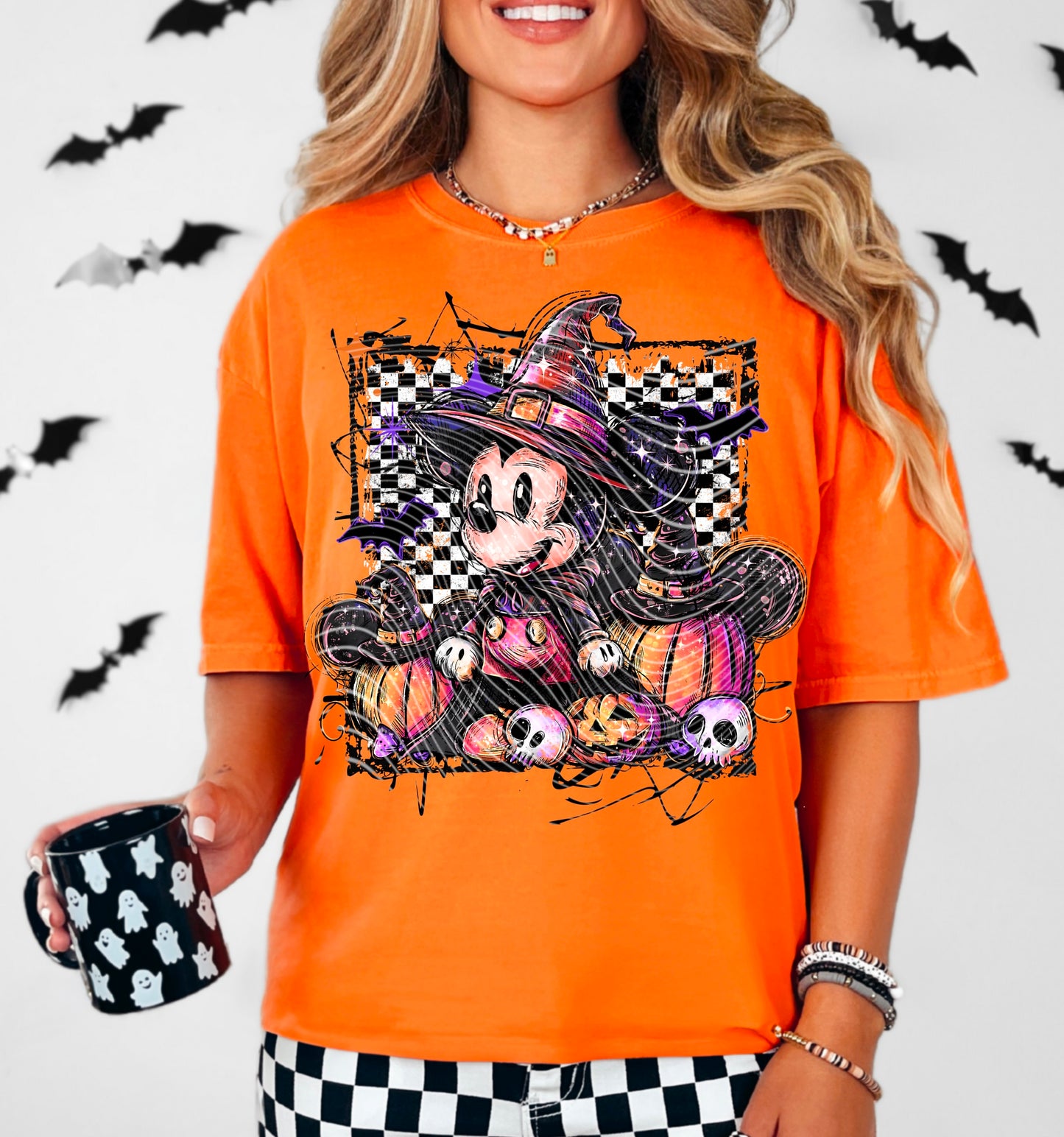 Halloween Mouse DTF Prints