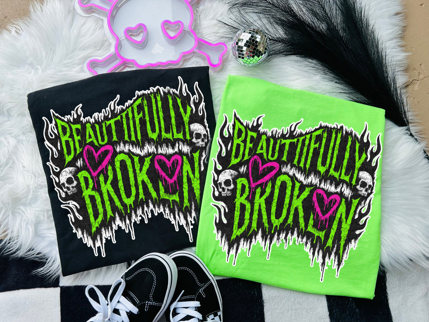 Beautifully Broken DTF Prints