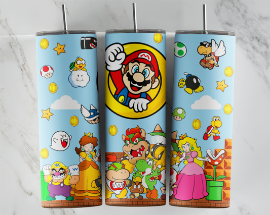 Mario Friends and Coins Prints