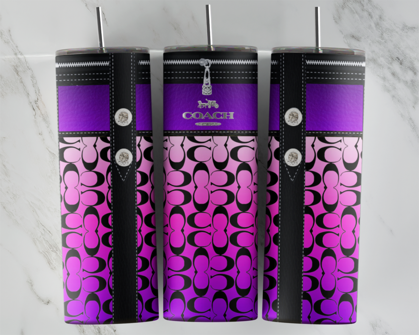 Purple Purse Designer Inspired