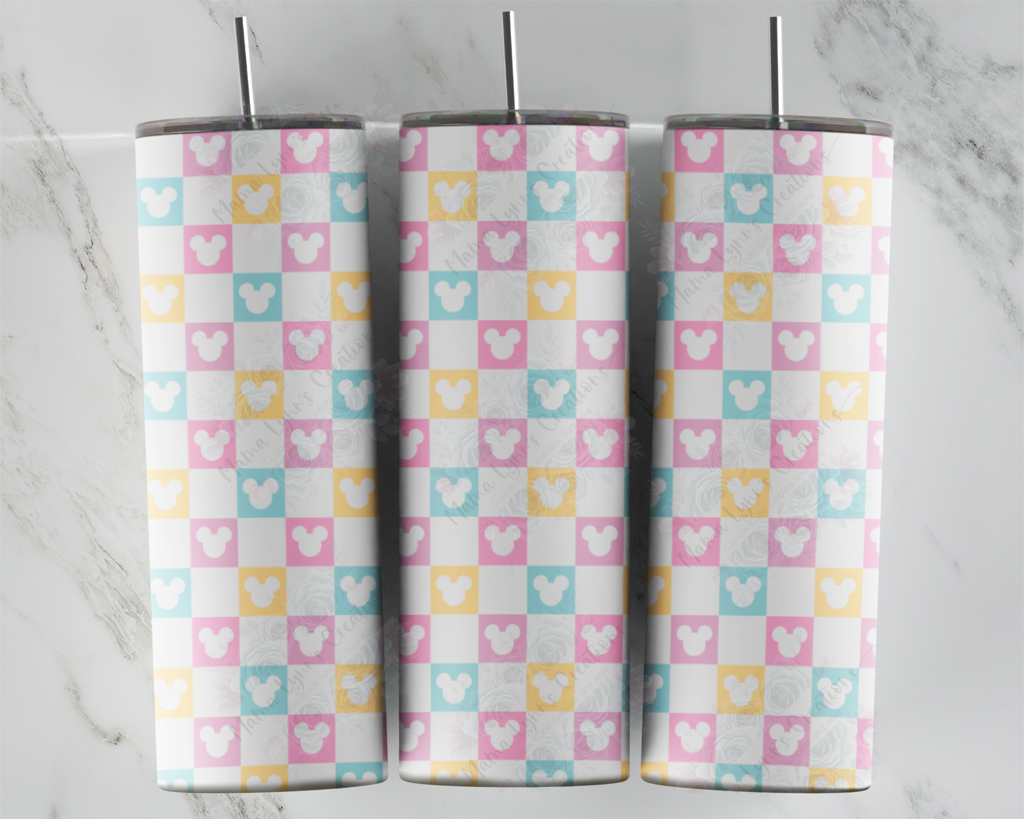 Rainbow Checkered Mouse