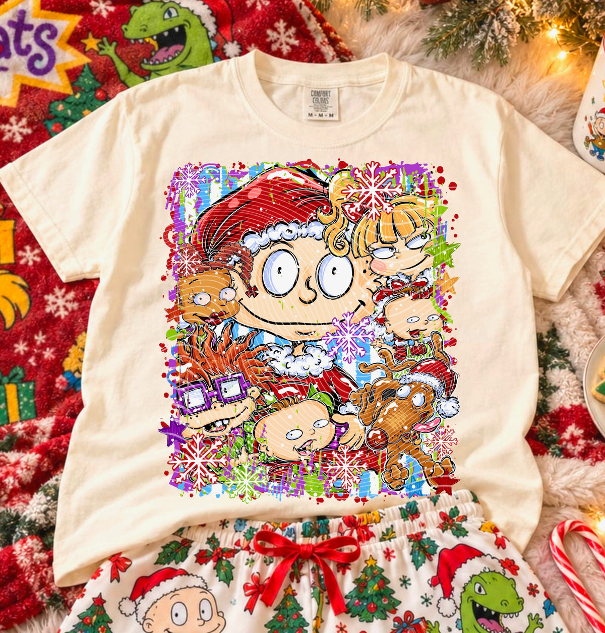 Rugrats 90’s Christmas (Style 2) DTF Print