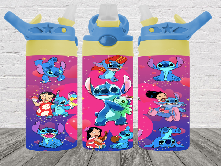 Neon Blue Alien Ohana