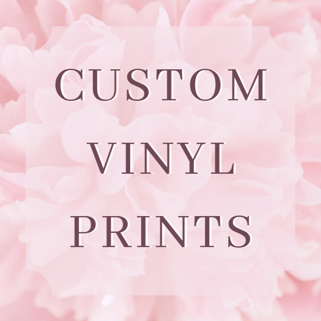 Custom Vinyl Prints for Tumblers