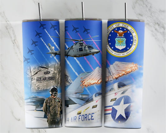 US. Airforce Sublimation Transfer