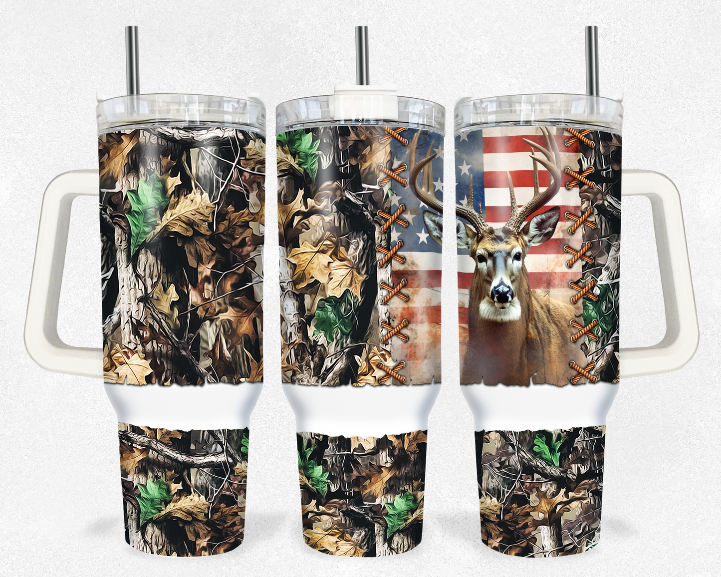 Camo Hunting 40 oz Tumbler Prints