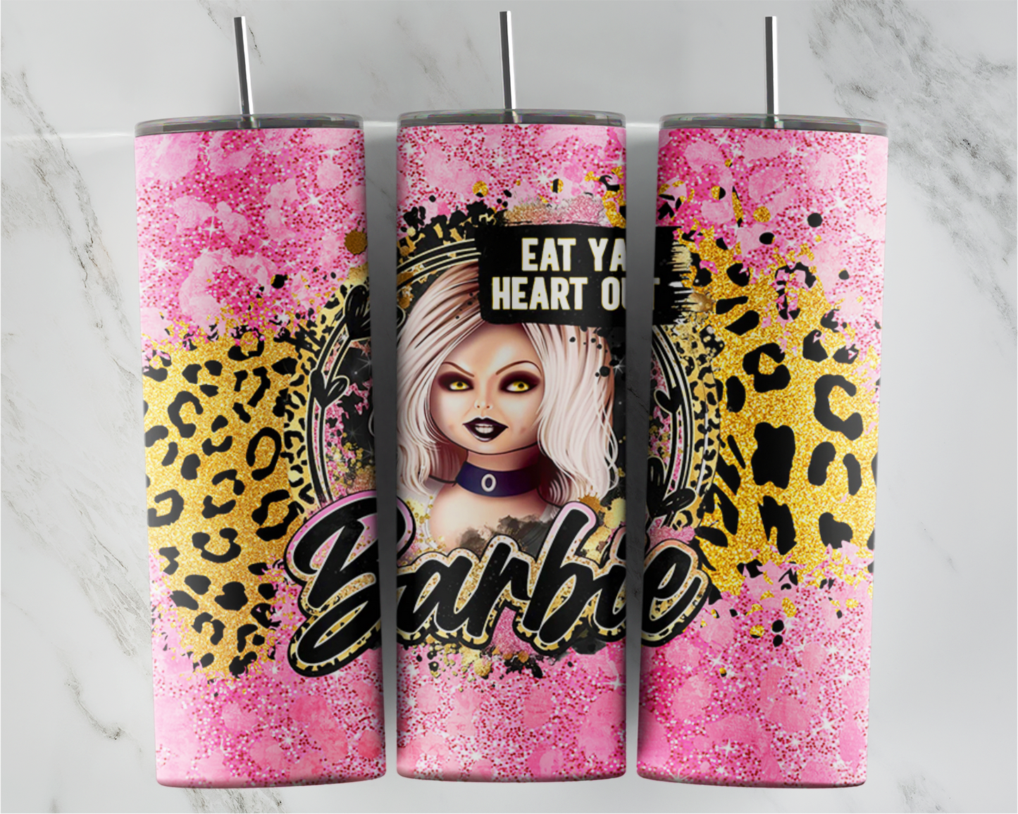 Eat Your Heart Out Barb Tumbler Wrap