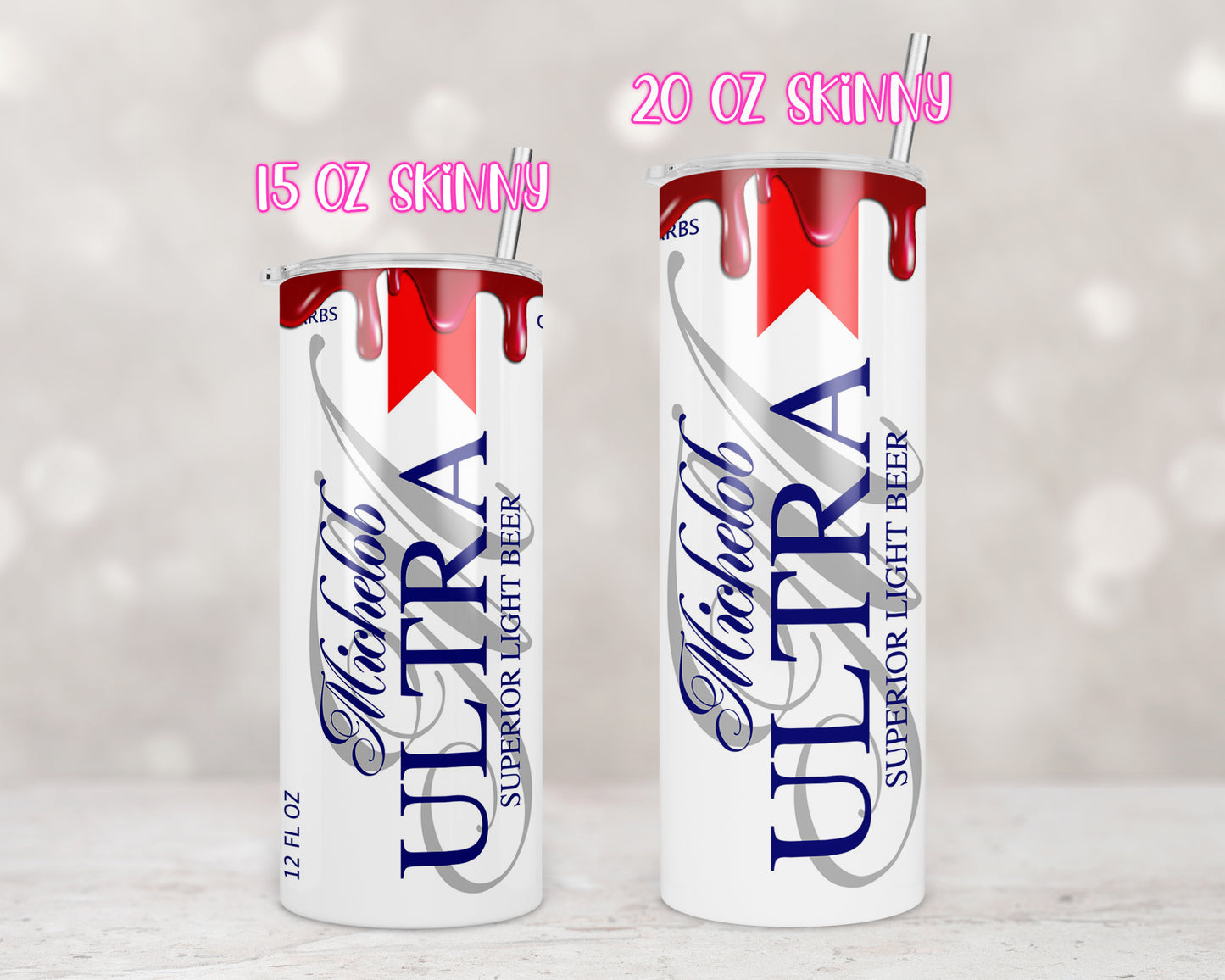 Chamoy Drip Michelob Beer Drink Design Transfers