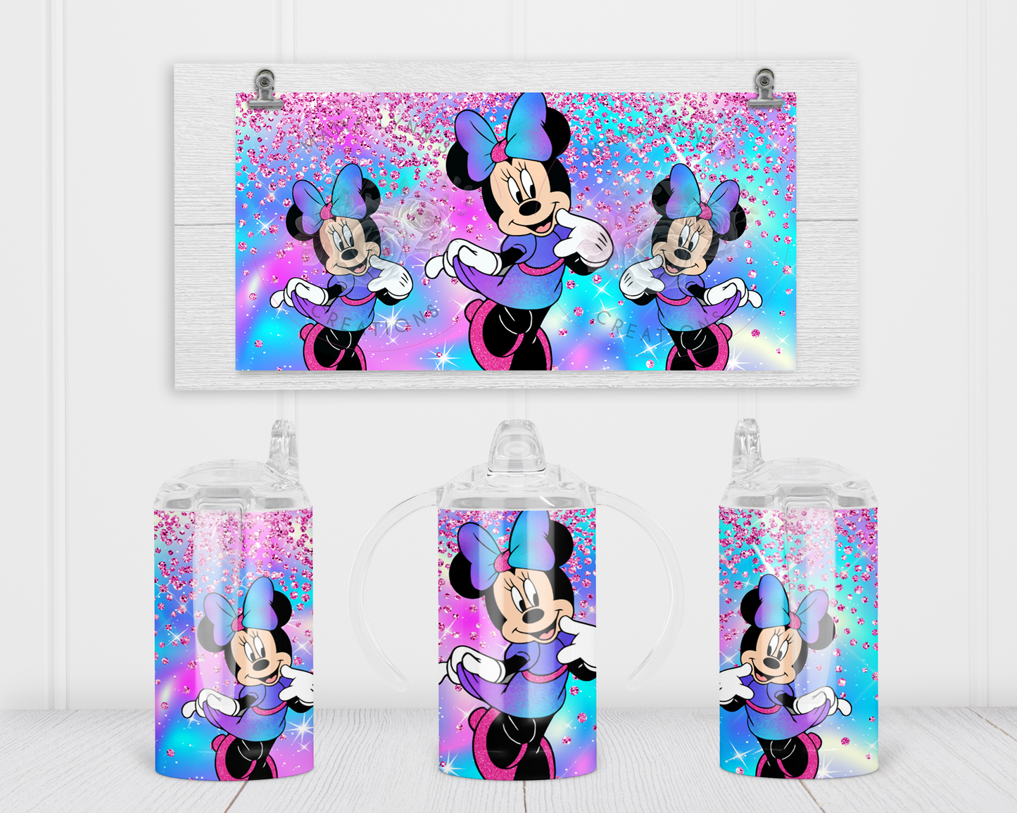 Girl Mouse Bright Pastel