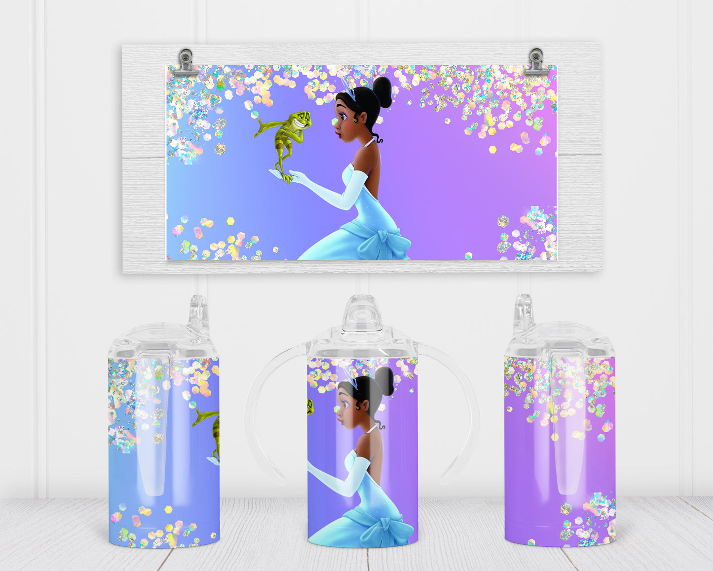 Glitter Frog and Princess