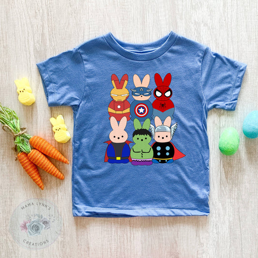 Easter Heros Bunnies Kids Htv Print