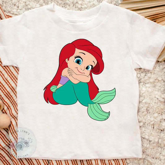 Baby Mermaid Htv Print