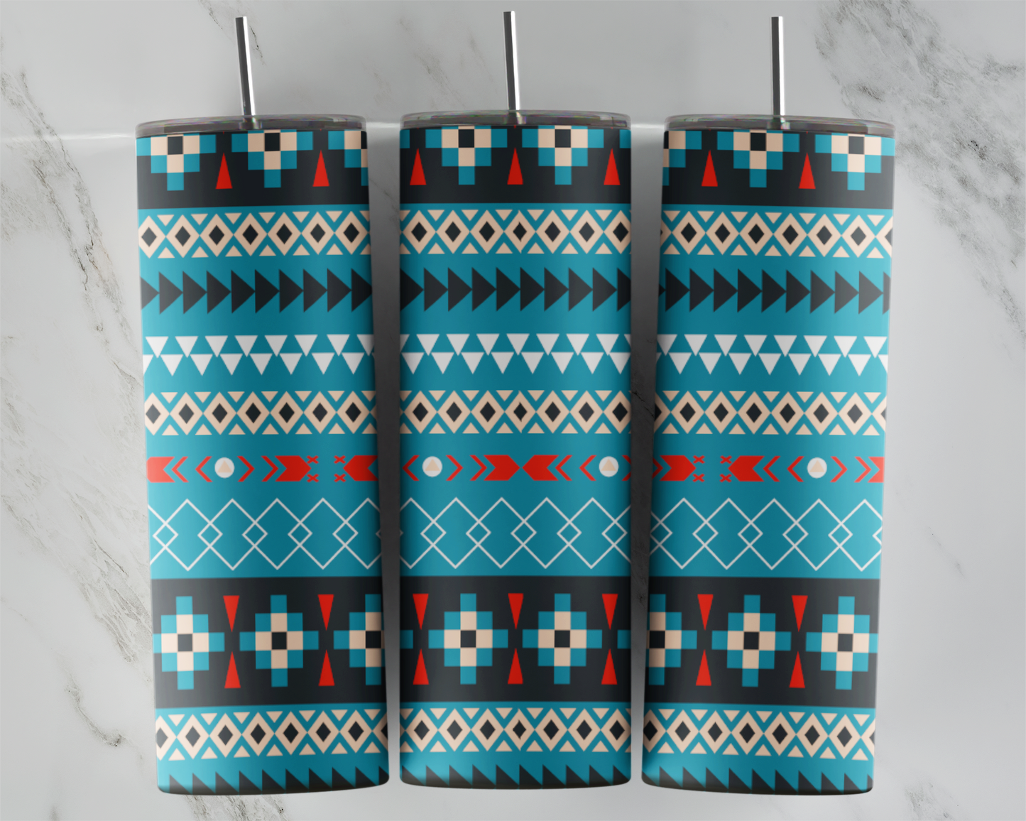 Blue Aztec ready to press transfer