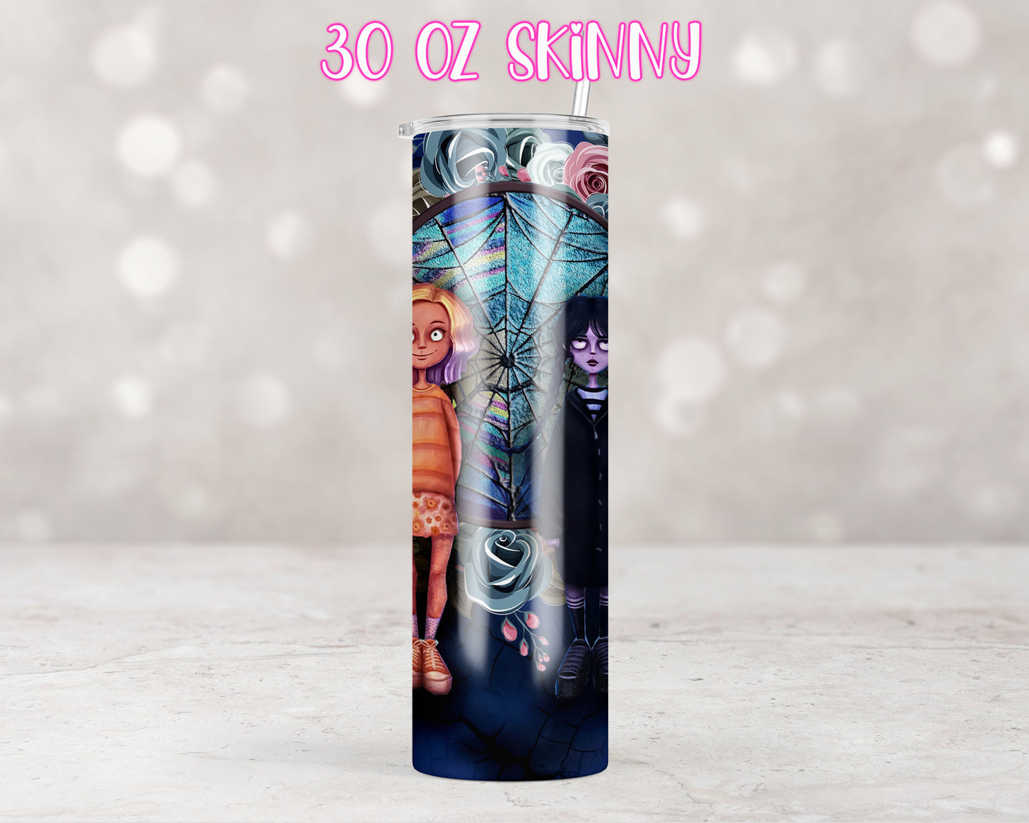 Dark Wednesday Friends Design Transfers