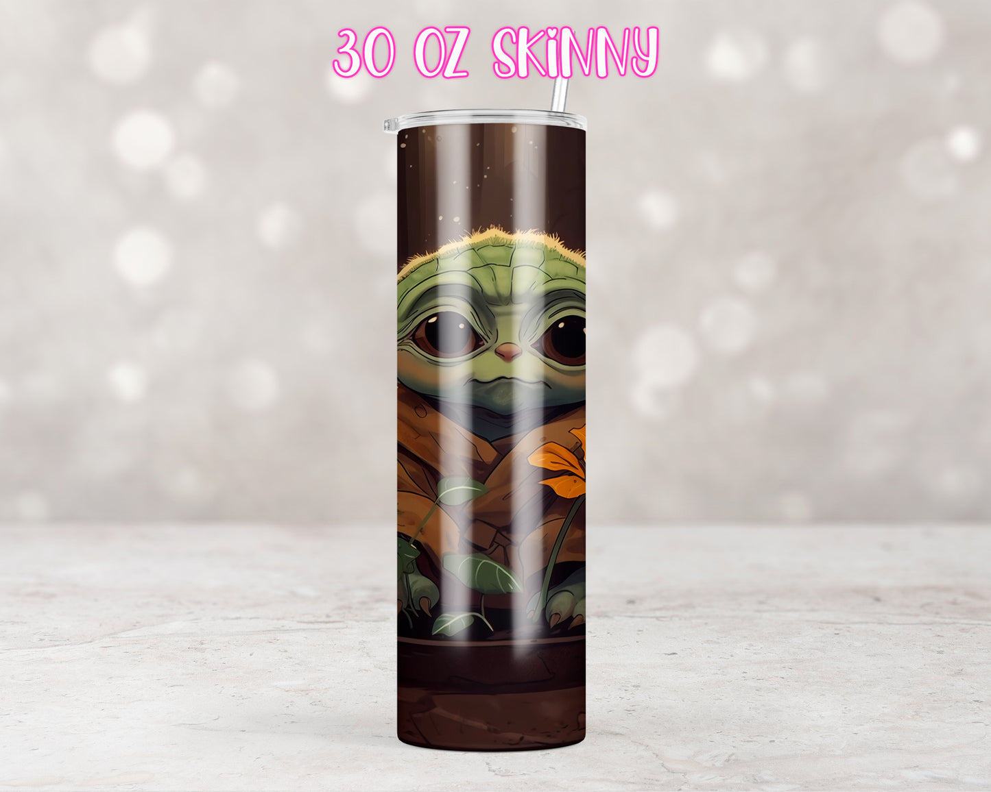 Baby Green Alien Design Transfers