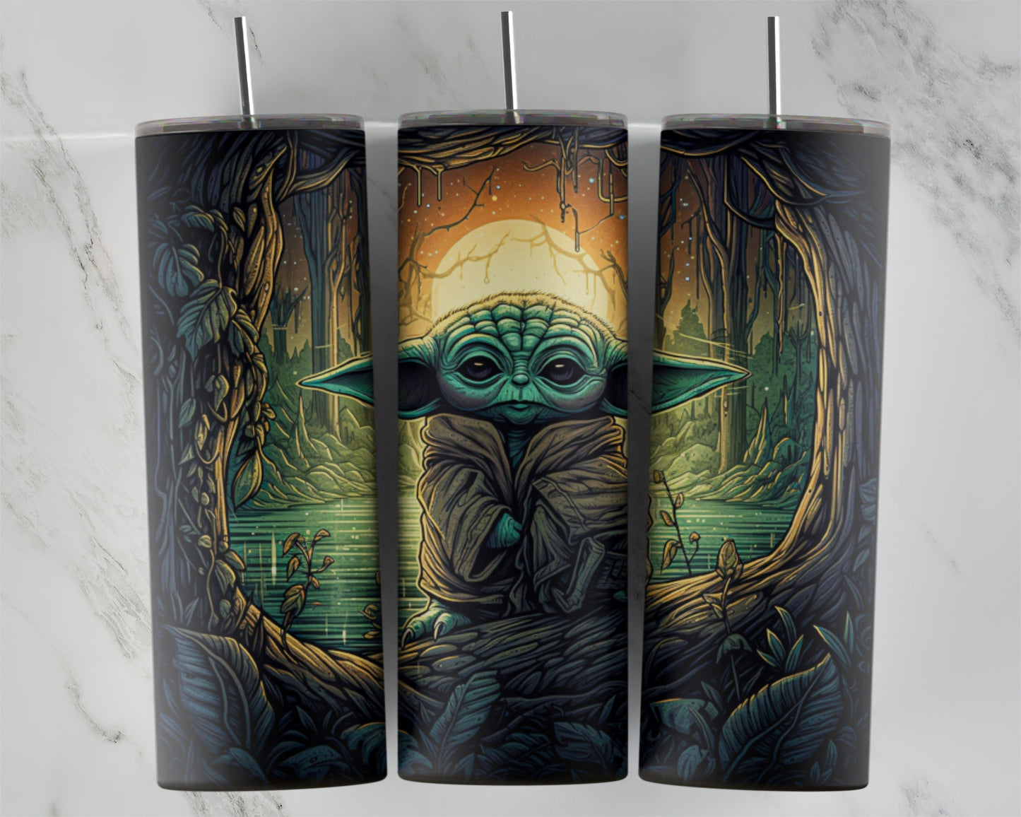 Green Alien Design Transfers