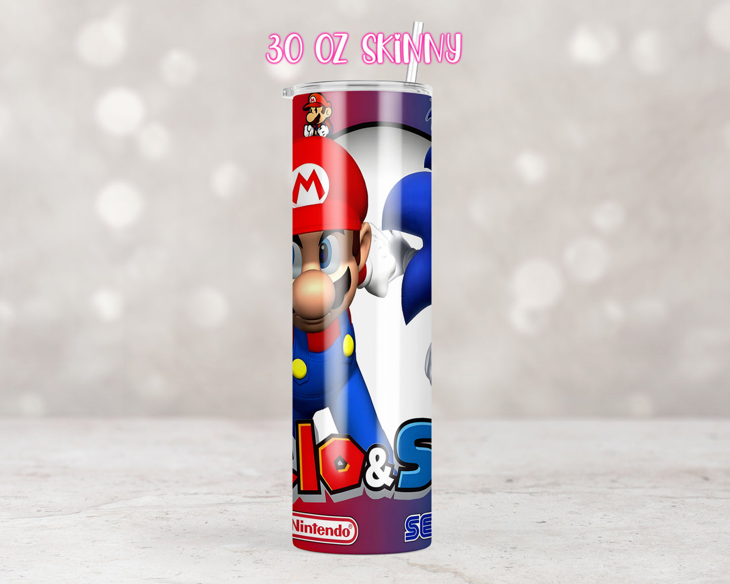 Video Game Duo Characters Tumbler Transfers