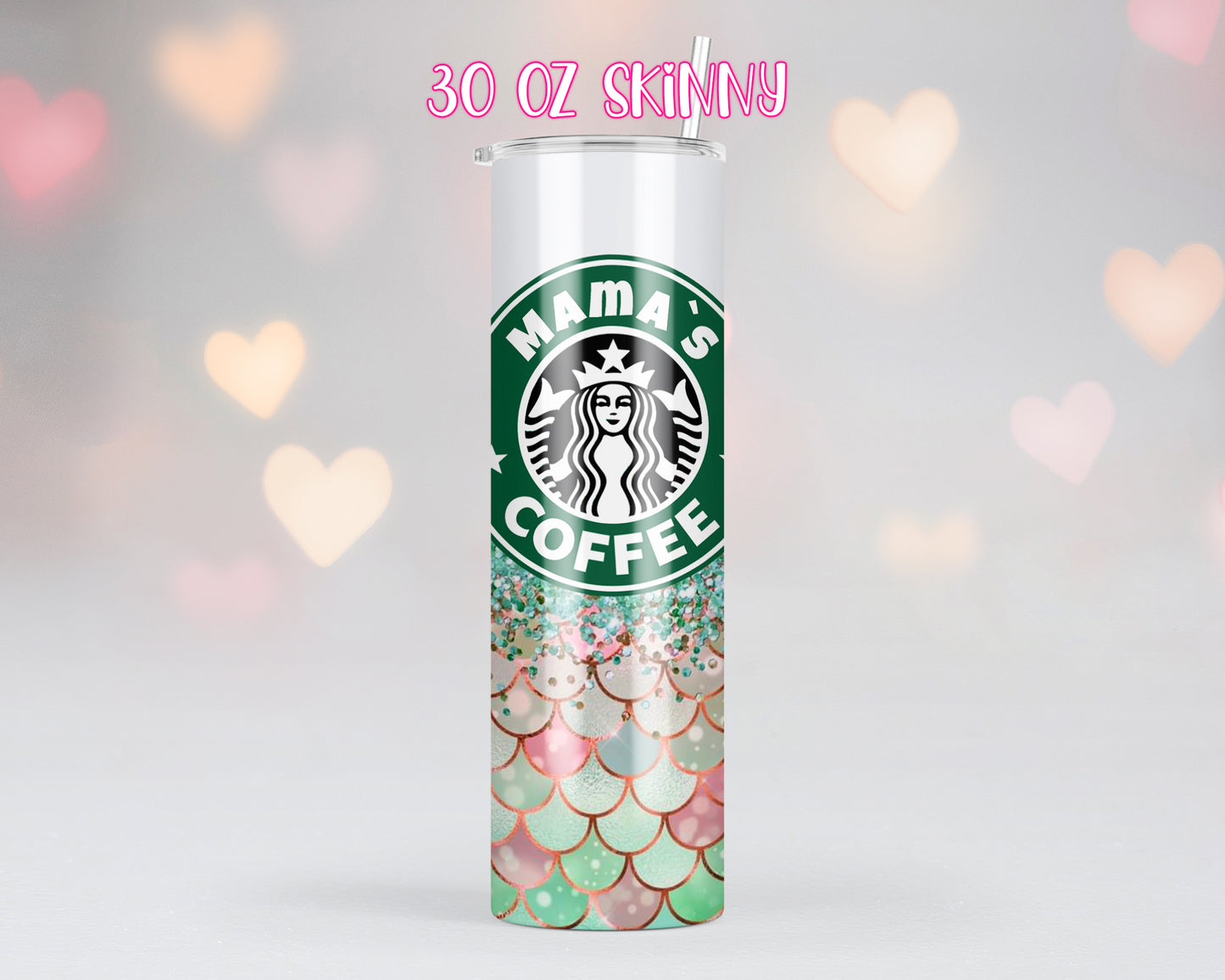 Mama's Coffee Mermaid Style