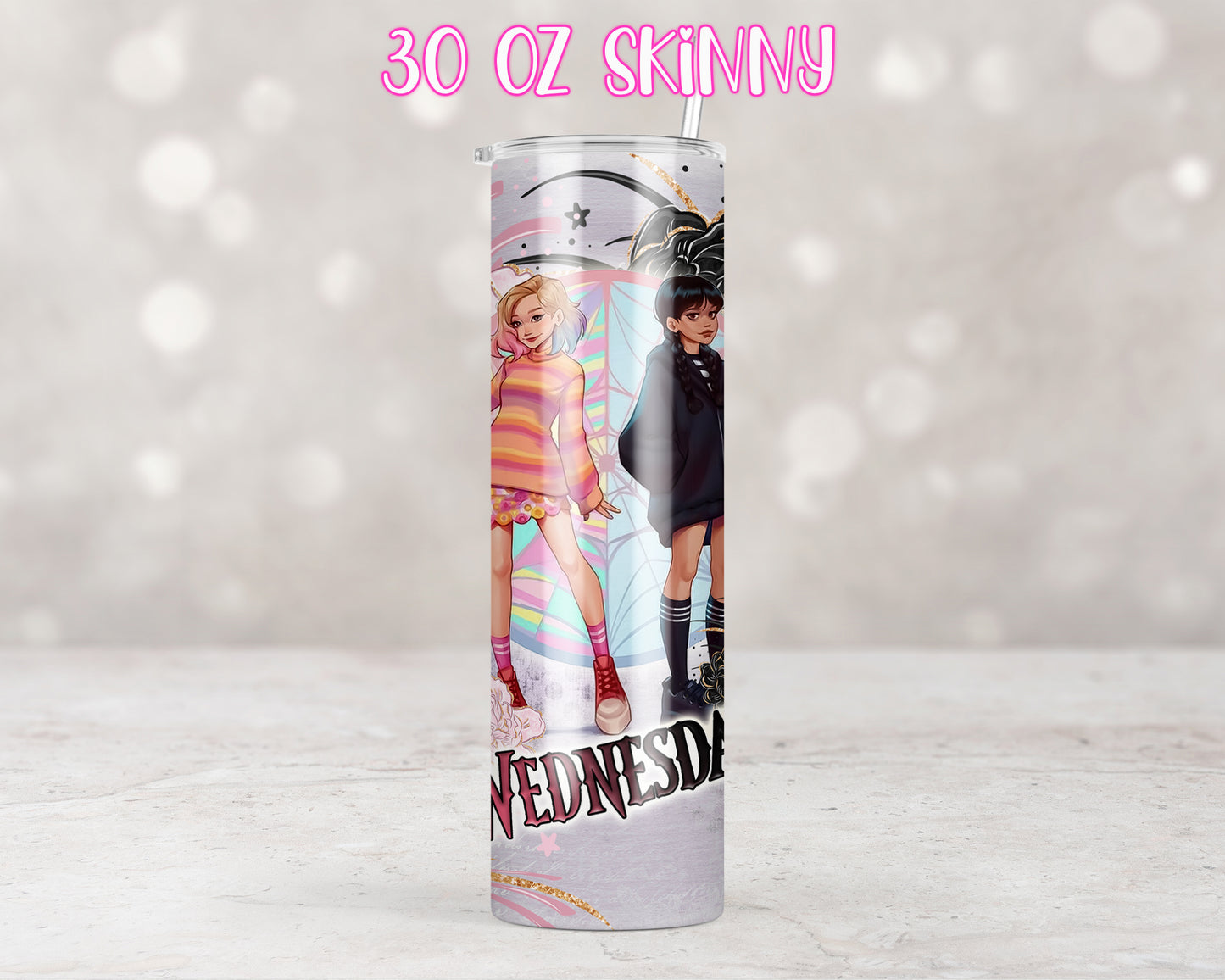 Wednesday Friends Design Transfers